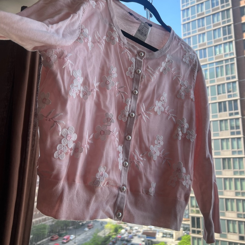 Karl Lagerfeld Crop Sweater